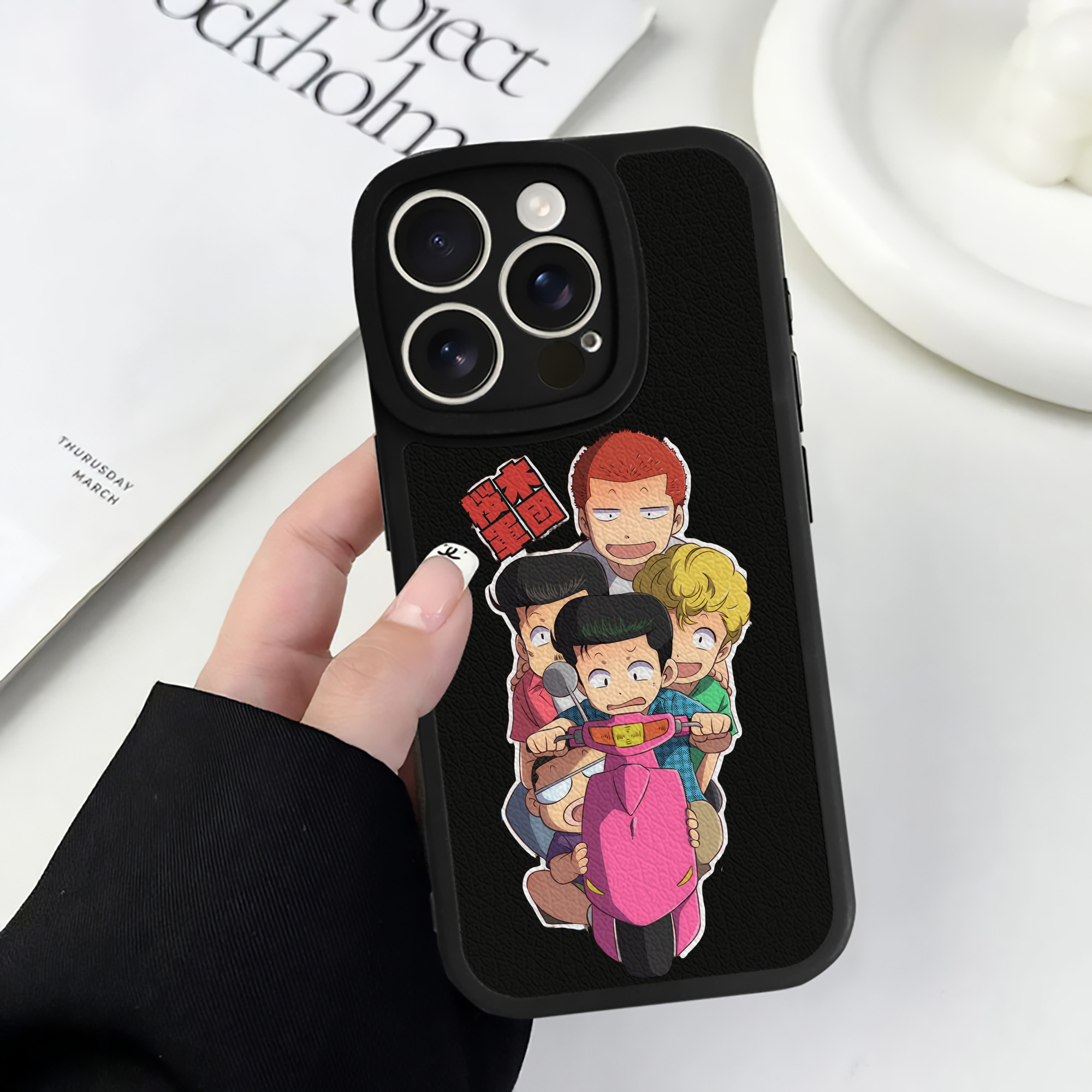 （画像用） SLAM DUNK／スラムダンク 【iPhone 16シリーズ対応】シリコンスマホケース（レザー調） 材質：シリコン
